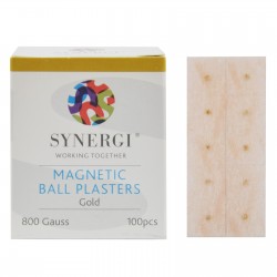 Plastry z magnesami SYNERGI - złote - moc 800 Gauss'ów