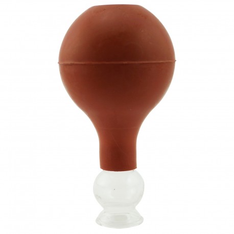 Szklana bańka próżniowa z gruszką - 1,5 cm
