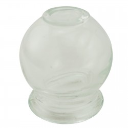 Bańka chińska szklana ogniowa – rozmiar 0 (⌀ 2,5 cm)