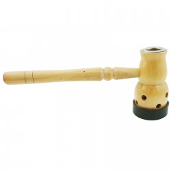 Drewniany uchwyt do moksowania