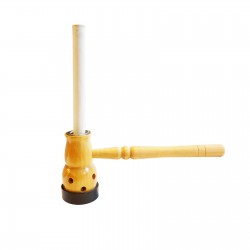 Drewniany uchwyt do moksowania