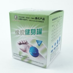 Zestaw baniek chińskich gumowe - 4 szt. niebieskie