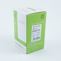 0,16 x 7 mm - pak. po 10 szt. z prowadnicą - igły do akupunktury