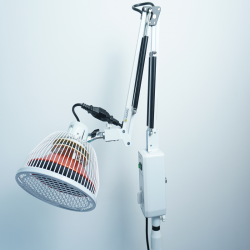 Lampa lecznicza TDP na poczerwień z zegarem mechanicznym