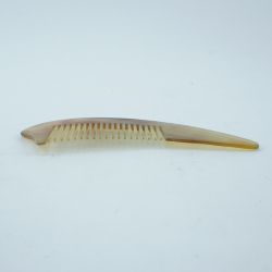 Grzebień tradycyjny z rogu baraniego do masażu głowy na porost włosów