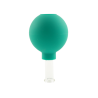Rubber-bulb glass cup for face massage - ZYTH - 1,5 cm