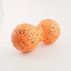 Piłka Lacrosse do masażu i ćwiczeń - podwójna - 12 cm