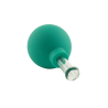 Rubber-bulb glass cup for face massage - ZYTH - 1,5 cm