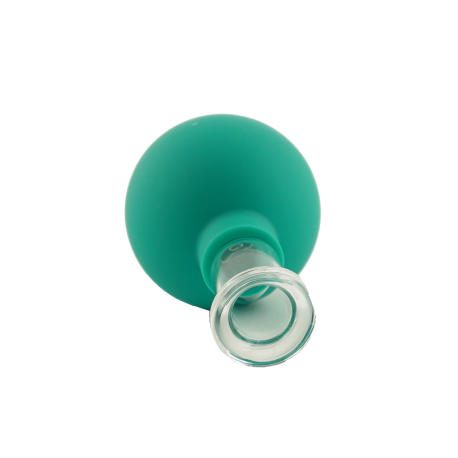 Bańka gumowo-szklana do masażu próżniowego twarzy - 2,5 cm
