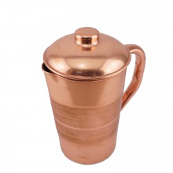Dzbanek miedziany do oczyszczania wody - Sattva