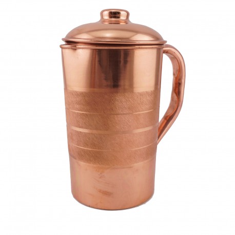 Copper jug for water purification - 1250 ml - Sattva