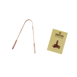 Miedziany czyścik do języka - Sattva