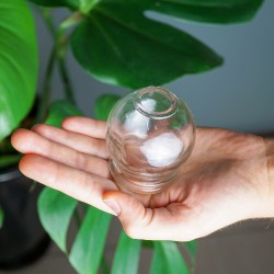 Bańka chińska szklana ogniowa – rozmiar 2 (⌀ 3,5 cm)