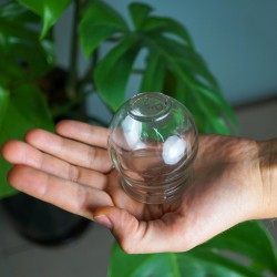 Chinese glass cupping cup –...