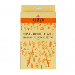 Miedziany czyścik do języka - Sattva