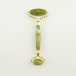 Jadeitowy wałeczek do masażu - dwustronny