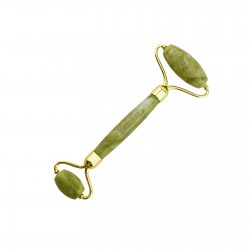 Jadeitowy wałeczek do masażu - dwustronny