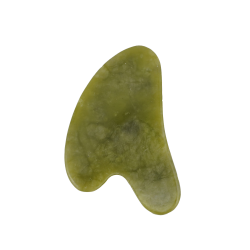 Kamień Gua Sha z jadeitu do masażu twarzy - Wschód - muszla