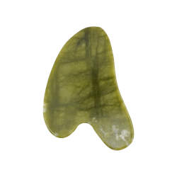 Kamień Gua Sha z jadeitu do masażu twarzy - Wschód - muszla