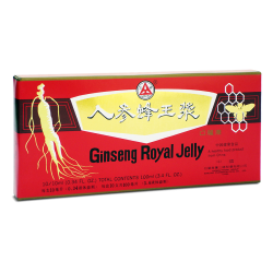 Żeń-szeń i mleczko pszczele - Royal Jelly - 10 ampułek