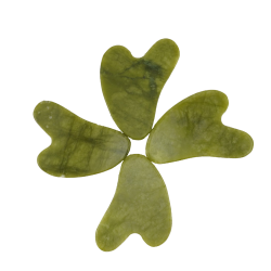 Kamień Gua Sha z jadeitu do masażu twarzy - Wschód - muszla