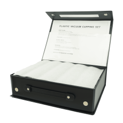 Bańki lekarskie - zestaw 12 baniek próżniowych w walizce | TCMsklep.pl