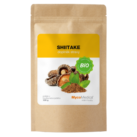 BIO Shiitake w proszku - Suplement diety - MycoMedica