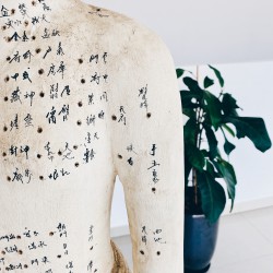 Drewniany model akupunkturowy człowieka - 160 cm