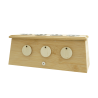 Bambusowe pudełko na 4 moksy ZYTH