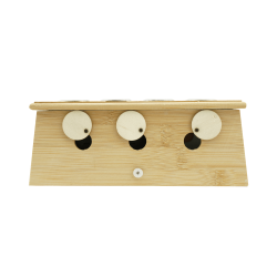 Bambusowe pudełko na 4 moksy