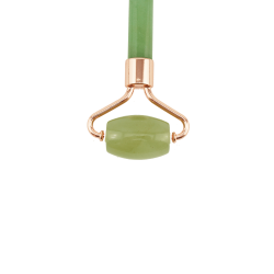 Roller do twarzy - wałek jadeitowy do masażu - Wschód - dwustronny - premium