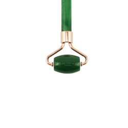 Roller do twarzy - wałek jadeitowy do masażu - Wschód - dwustronny - premium