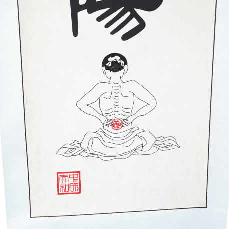 Plakat - Chiński znak Yang - 50 x 134 cm