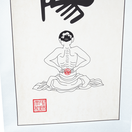 Poster - Chinese Yang symbol - 50 x 134 cm