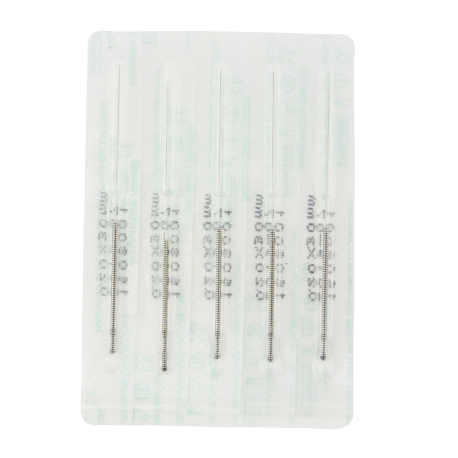 EAKU - 0,25 x 30 mm - 100 szt. - Igły do akupunktury pojedynczo pakowane