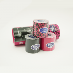 Cure Tape - zestaw trzech taśm do kinesiotapingu - 5 cm x 2,5 m - różne wzory