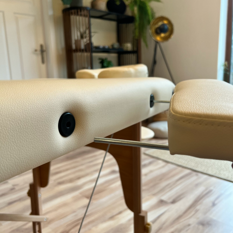 Stół do masażu i rehabilitacji - 185 x 60 cm - nogi aluminiowe