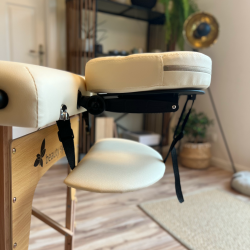 Stół do masażu i rehabilitacji z aluminiowymi nogami