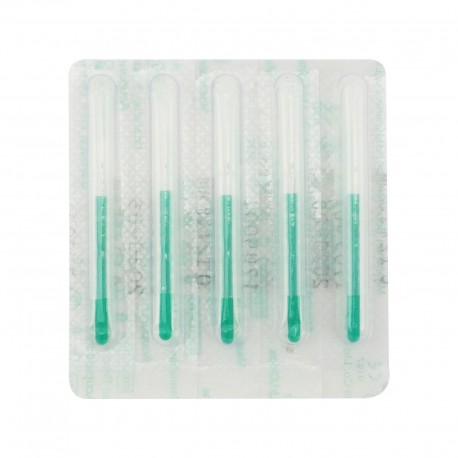 0,14 x 15 mm - pak. po 1 szt. z prow - EAKU Plastikowe igły do akupunktury