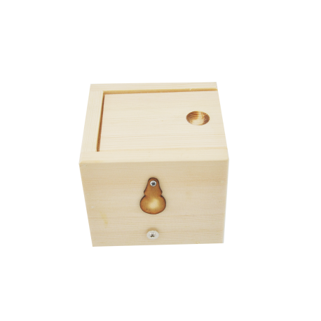 Drewniane pudełko na moksę sypaną