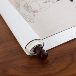 Plakat - Chiński znak Yang - 50 x 134 cm