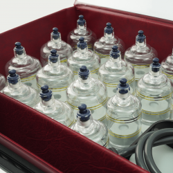 Bańki lekarskie - zestaw 19 baniek próżniowych w walizce | TCMsklep.pl