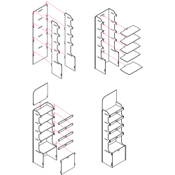 Ekspozytor produktowy - MycoMedica / YaoMedica