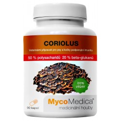 Coriolus 50% suplement diety - MycoMedica