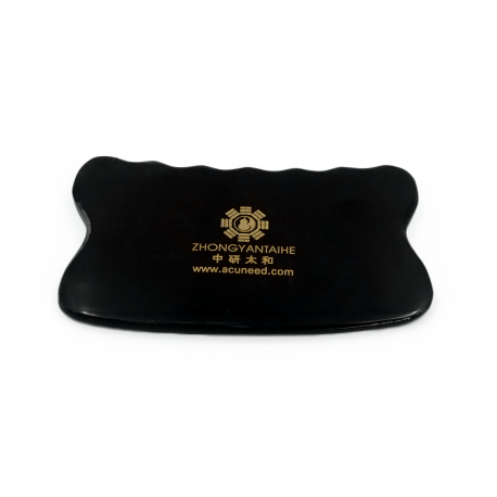 Gua Sha tool rectangular - scraping - wave shape