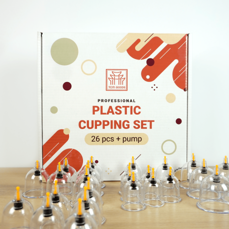 Professional Plastic Cupping Set - 26 pcs