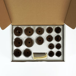 Bańki bezogniowe TCM Goods - zestaw 16 baniek plastikowych + pompka