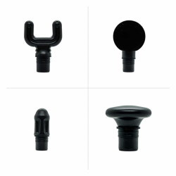 Pistolet do masażu + 4 głowice do automasażu ciała - BeyondRed® Gun