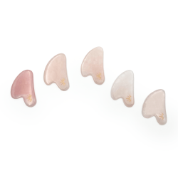 Kamień Gua Sha z kwarcu - Muszla - Wschód