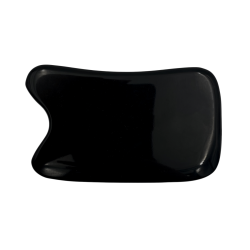 Płytka Gua Sha z rogu baraniego do masażu i scrapingu ZYTH - prostokąt